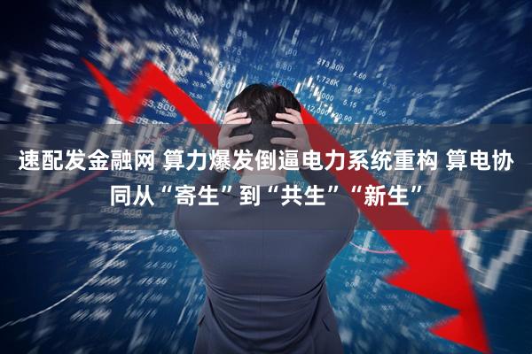 速配发金融网 算力爆发倒逼电力系统重构 算电协同从“寄生”到“共生”“新生”